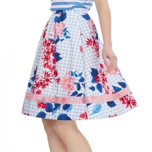 Draper James Garden Party Floral Skirt